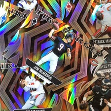 2023 Phoenix Football JIM MCMAHON Fire Forged Silver #9