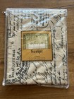 A.L Ellis, Inc Valance 48"W x 15"L Script Pattern BRAND NEW Never Opened