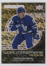 2022 Upper Deck Ovation World Premiere Gold /299 Pontus Holmberg Rookie RC 0o9o