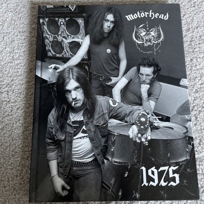 Motorhead 1975 by Roger Morton 2018 Cleopatra Records English Hardcover Book