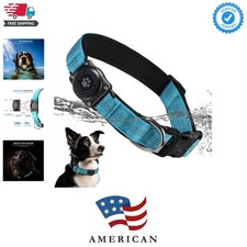 Upgraded AirTag Dog Collar, Waterproof Air Tag Dog Collar Holder, Reflective...