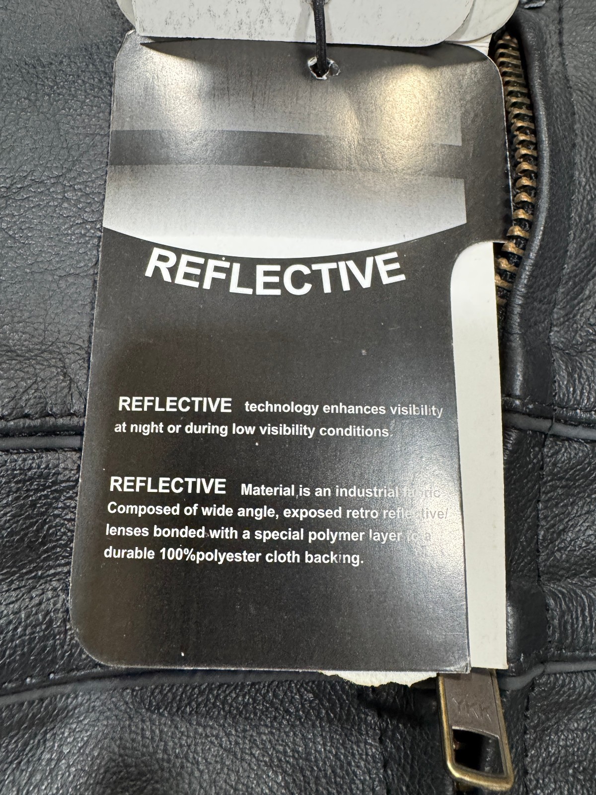 Black Vance Leather Jacket (Men's 3XL) with Conceal Carry Pocket