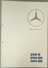 Prospekt Mercedes Benz "250 S 250 SE 300 SE" 1965 (148959)