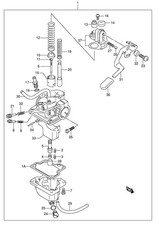 Suzuki Genuine ATV Gasket Drain Plug LT-A50 LT50 Engine 13249-05010-000