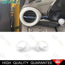 Cubierta de ventilación de salida de aire L&R para consola blanca brillante para Chevy Trax 23-2026 2 piezas