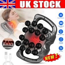 Upgraded 16 Heads Massage Gun Deep Tissue Electric Massager Relieve Muscle Pain
