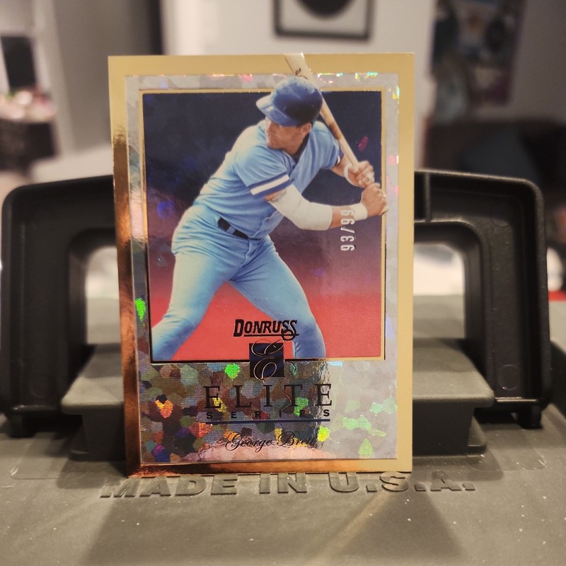 Panini 2026 Donruss Elite Series George Brett Royals #6 Serial Numbered /99
