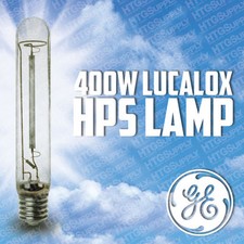 Ge 400 Watt Hps Grow Lamp Bulb 400w W Super Light Sodium Digital X Hortilux 400w