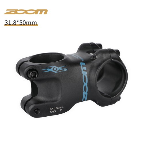 ZOOM MTB Road Bike Aluminium Riser Handlebar Stem -3° 31.8*40 50 60mm NEW - Picture 17 of 21