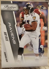 2010 Panini Prestige Ray Rice #18 Baltimore Ravens