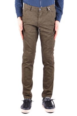 Trousers Daniele Alessandrini Green EPT7551