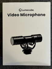 LUMECUBE Video Microphone with Windshield, BRAND NEW IN BOX