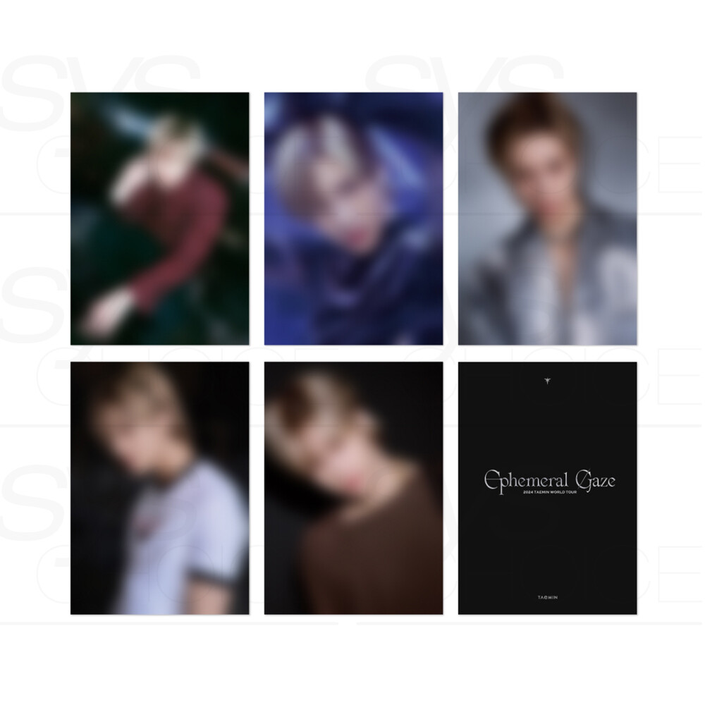 2024 TAEMIN WORLD TOUR Ephemeral Gaze OFFICIAL MD + Tracking