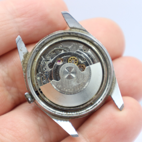 Lator Super-Automatic Silver Dial Date Cal ETA 2472 25 Jewels Auto Steel Watch - Picture 10 of 10