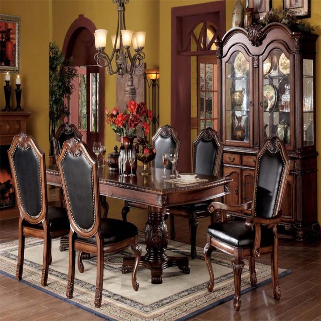 Modern Traditional Style Cherry Dining Room Table 2xArm for sale online