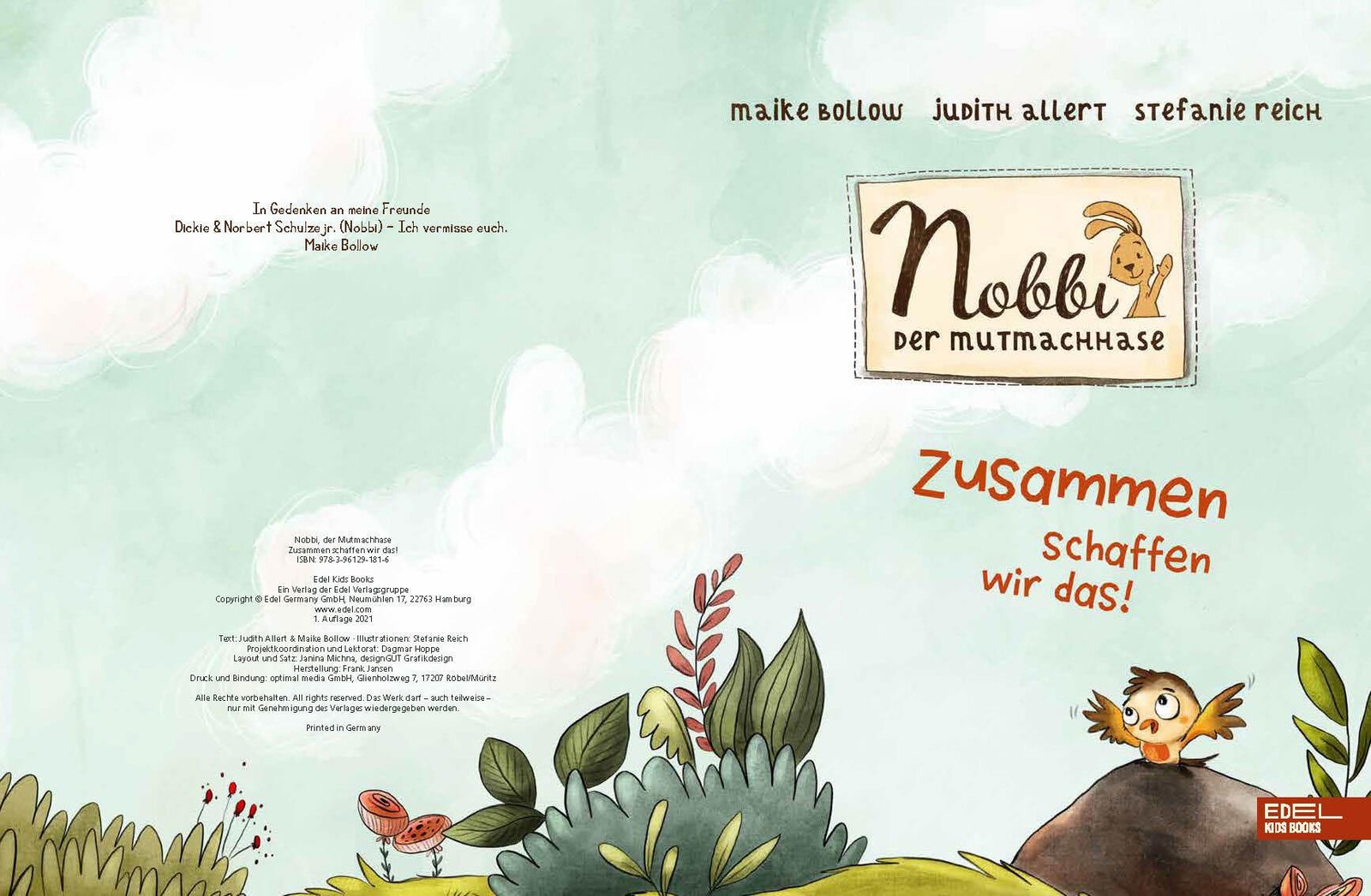 Thumbnail - Nobbi, Der Mutmachhase (band 2) Maike Bollow