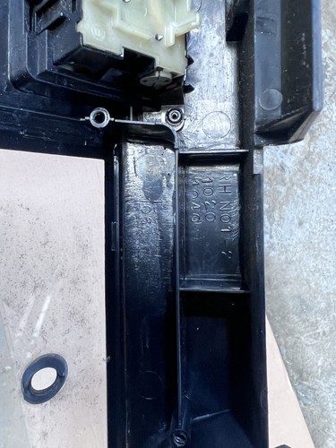 Toyota Corolla ae82 velocímetro medidor clúster reloj fascia cubierta interruptores - Imagen 7 de 7