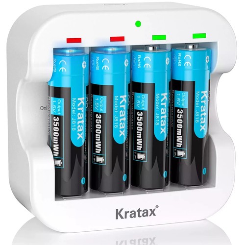 1.5V AA 3500mWh AAA Rechargeable Lithium Batteries Capacity Long Lasting Lot - Picture 20 of 23