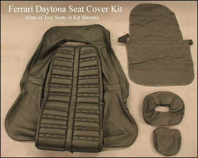 Ferrari Daytona Seat Cover Kit & Door Panel Kit