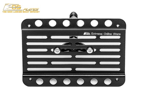 EOS Plate For 21-Up Audi Q5 SQ5 Front Bumper Tow Hook License Mount Bracket - Picture 12 of 16