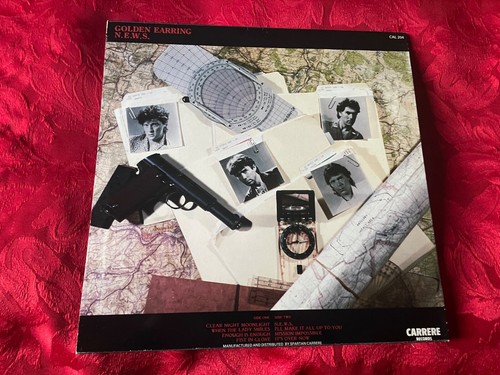 GOLDEN EARRING - N.E.W.S. - 1984 ORIGINAL VINYL LP + LYRIC INNER *PERFECT AUDIO* - Picture 2 of 6