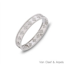 Van Cleef & Arpels Diamond Perlée Clovers Bracelet VCARP3O300 RRP: £27,900