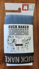 Duluth Trading Company Men's Buck Naked Underwear Boxer Briefs XL Blue Mercury
