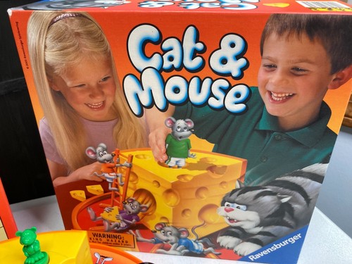 Ravensburger Cat and Mouse Game 2003 Childrens Kids 2003 Complete Vintage - Picture 11 of 11
