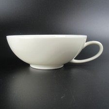 Rosenthal Porzellan Teetasse 50er Jahre Design Elfenbein Altweiss Cremefarben