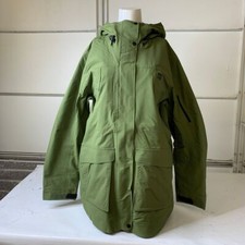 Duluth Trading Akhg Red Run Insulated Parka Jacket Size Xl Olive Green