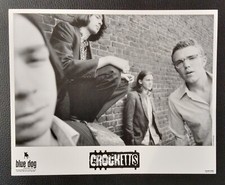 THE CROCKETTS Vintage Promo Photo Welsh Cool Cymru Blue Dog Records 10" x 8"