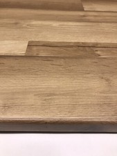 Blockboard Oak Effect Kitchen Worktop 40mm, Laminate  3m x 600mm x 40mm