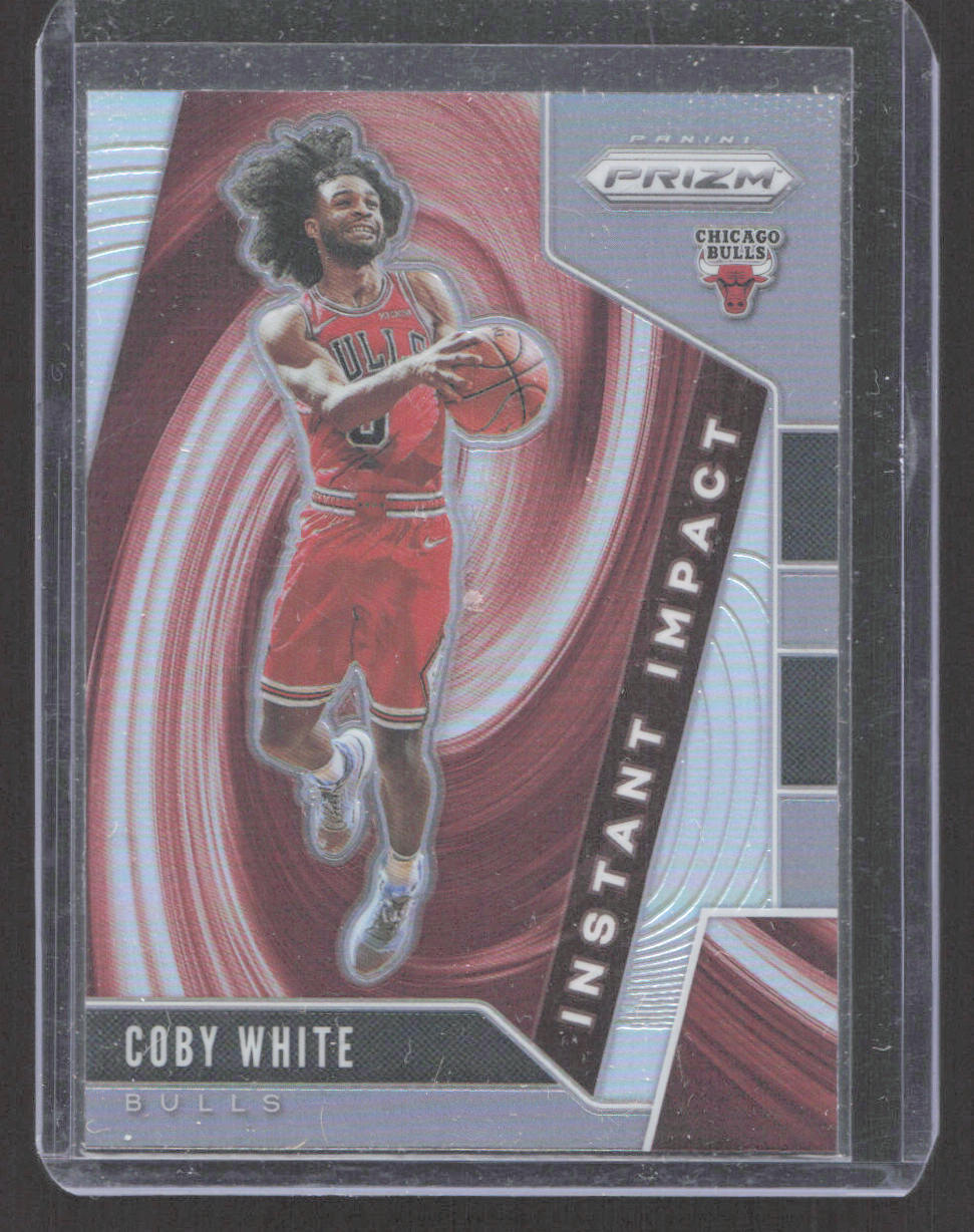 2019-20 Prizm Coby White Silver Prizm Instant Impact Rookie #6 Bulls