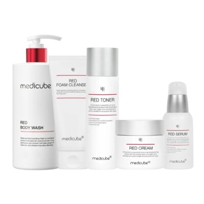 MEDICUBE Redline 2.0 Plus 5-piece set (for acne-prone skin) Koreanskincare