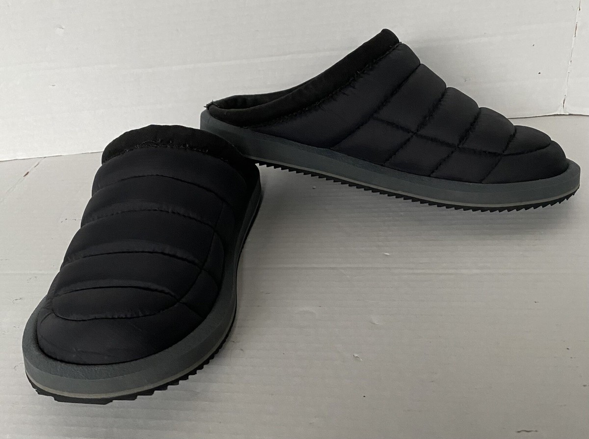 Sanuk Sneakers N Chill Sanuk Puff N Chill Black Quilted Nylon Slip