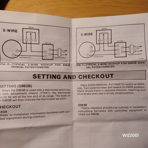 NUEVO NUNCA USADO HONEYWELL S963B 1003 MANUAL REMOTO SETPOINT POTENCIÓMETRO 360 OHM - Imagen 18 de 21