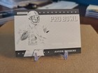 Aaron Rodgers - 2013 Panini Father's Day Pro Bowl Materials Black Progression /5