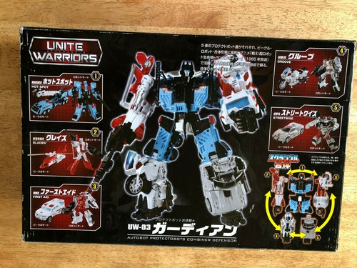 Transformers Unite Warriors UW-03 Guardian Action Figure Takara Tomy F/S Instock - Picture 2 of 11