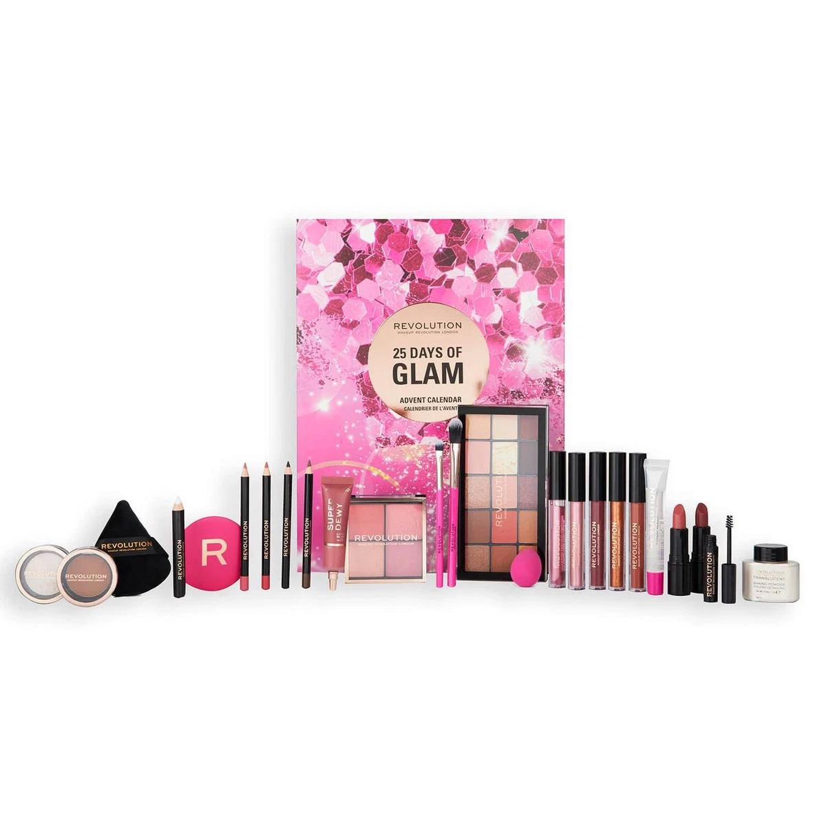 Makeup Revolution 25 DAYS OF GLAM Makeup Beauty Advent Calendar New & Authentic | eBay Makeup Revolution 25 DAYS OF GLAM Makeup Beauty Advent Calendar New & Authentic | eBay