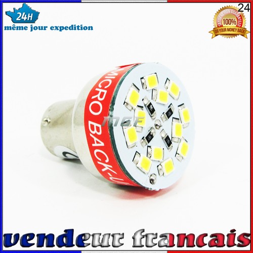 Kit De 2 Ampoules Sonores LED 12V Pour Feu De Recul - Bip Signal P21W BA15S - Marque Autonet
