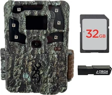 Strike Force Pro X 1080 Trail Game Camera Bundle Includes 32GB Memory Card and J