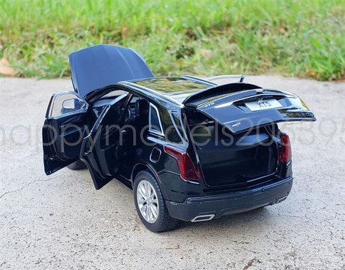 JKM Cadillac XT5 SUV Diecast Coche Modelo Niños Juguete Regalo Blanco/Negro Nuevo en Caja Escala 1/32 - Imagen 10 de 13