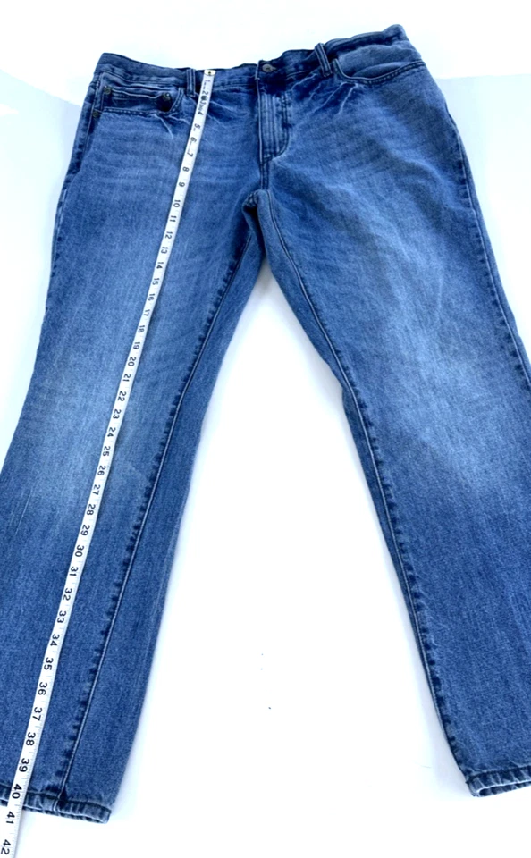 Pantalones de mezclilla Ocean Pacific Bootcut para hombre 38 x 32 azul lavado medio todos los días al aire libre Foto 3 de 4