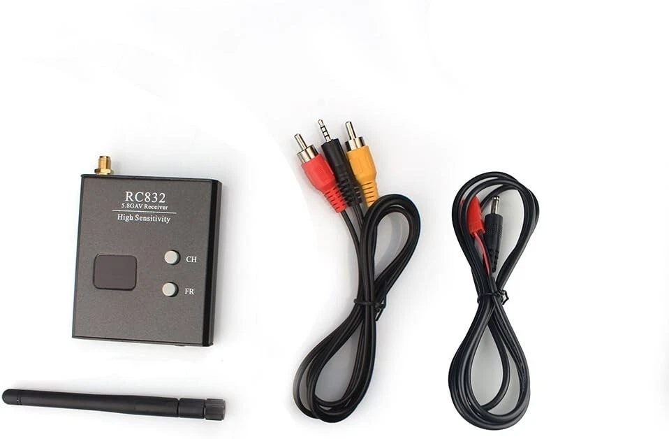 User-Friendly 5 Band FPV Receiver with Double-Screen Display & Accessories - Image 4 of 4