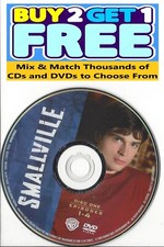 Smallville (DVD) Second Season 2 Disc 1 Replacement Disc U.S. Issue Great Shape!
