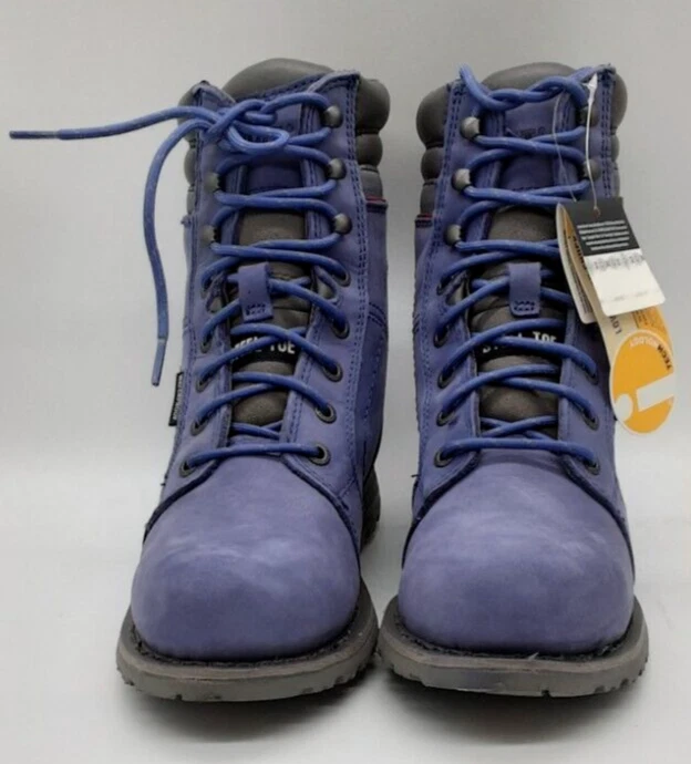 Cat Footwear Women s Echo Waterproof Steel Toe Work Boot Marlin Size 9 M