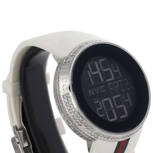 gucci digital watch with diamonds