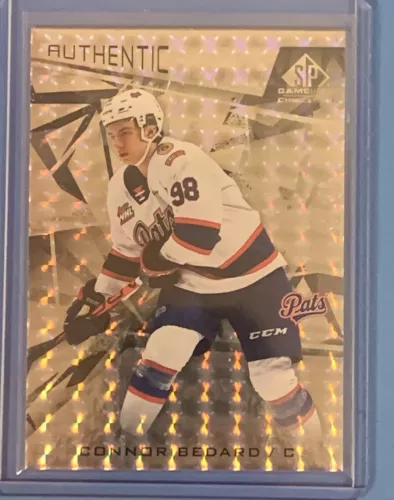 2021-22 SP Game Used CHL Edition #2 Connor Bedard Silver Foilboard #110/249