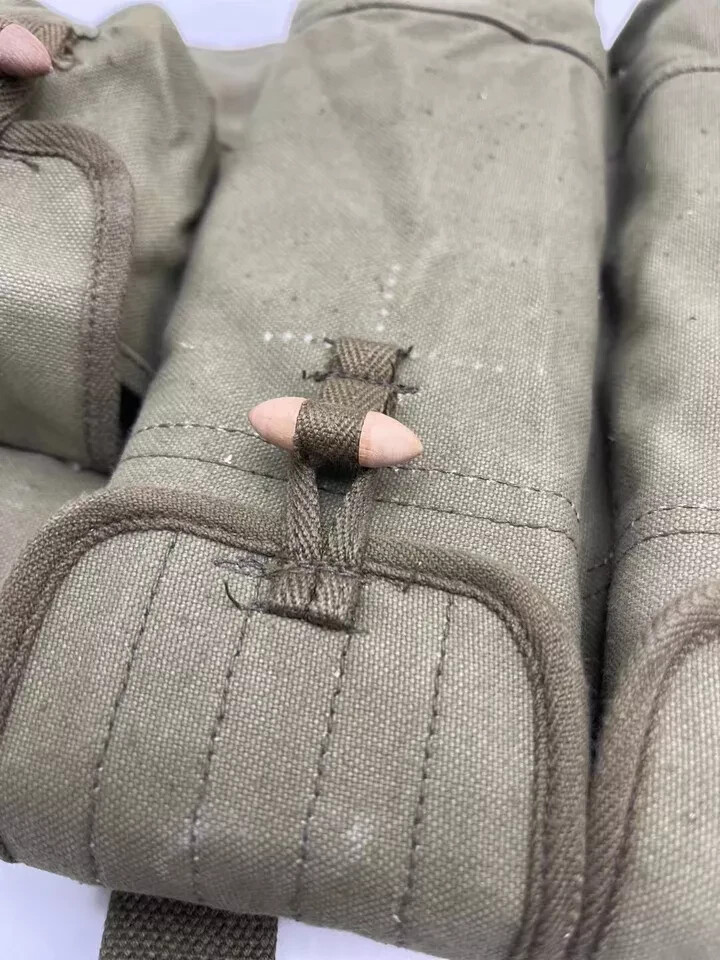 Vietnam War Era Chicom Chinese T56 Chest Rig Ammo Pouch Bandolier Marked 1966