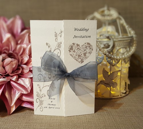 Wedding Invitations - Day Or Evening - Personalised Gatefold -with Envelopes - Picture 13 of 30